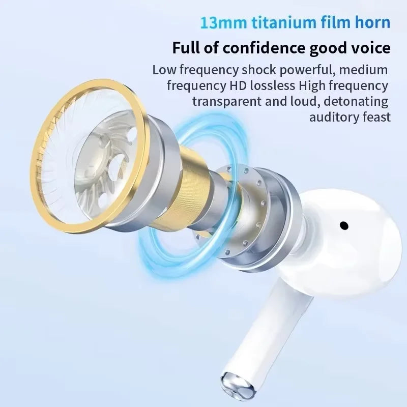 Wireless Bluetooth Earphones Pro 5 TWS Max Sport Earbuds In Ear Noise Cancelling Headset For iPhone Android Headphone